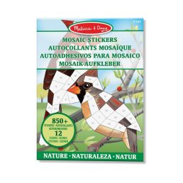 Melissa & Doug kreatív játék mozaik matrica füzet