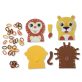 Melissa&Doug- kreatív játék- bábkészítés- vadállatok
