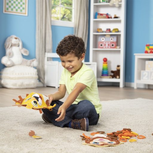 Melissa&Doug- kreatív játék- bábkészítés- vadállatok