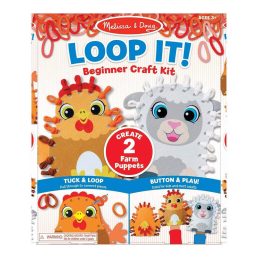   Melissa&Doug- kreatív játék- bábkészítés-háziállatok