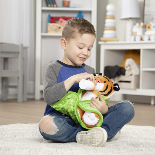 Melissa&Doug- szerepjáték plüss bébi tigris