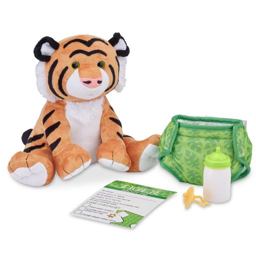Melissa&Doug- szerepjáték plüss bébi tigris
