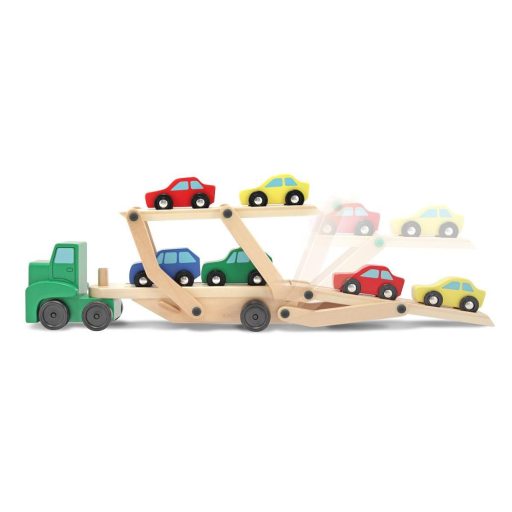 Melissa & Doug Fa jármű, Autószállító