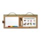   Melissa & Doug Kreatív játék, Letörölhető rajzoló és mágneses játékkészlet - Farm