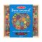 Melissa&Doug- kreatív játék fa gyöngy szett-élénk színek