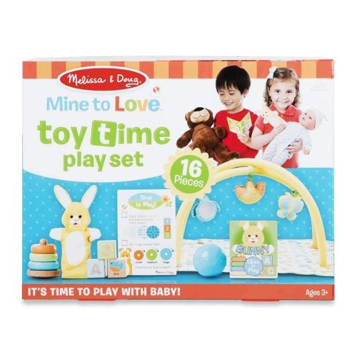 Melissa & Doug Baba játszószőnyeg játékokkal