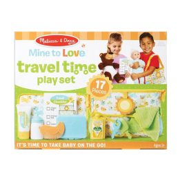 Melissa&Doug- szerepjáték készlet- babával utazunk 