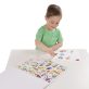 Melissa&Doug- kreatív játék matricagyűjtő füzet matricával dinó járművek