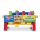 Melissa & Doug Fa készségfejlesztő játék, Kalapálós asztal