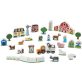 Melissa & Doug Fa építőjáték, Farm és traktor