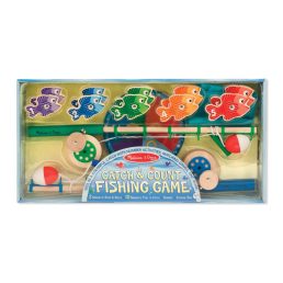   Melissa&Doug- fa készségfejlesztő játék mágneses számos horgászat