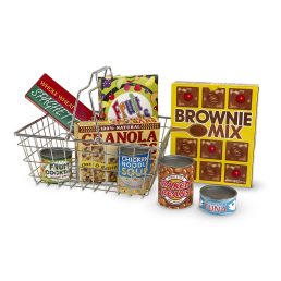 Melissa&Doug- szerepjáték kellékek bevásárlókosár