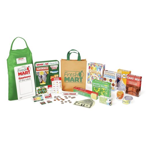 Melissa&Doug- szerepjáték kellékek élelmiszer bevásárló