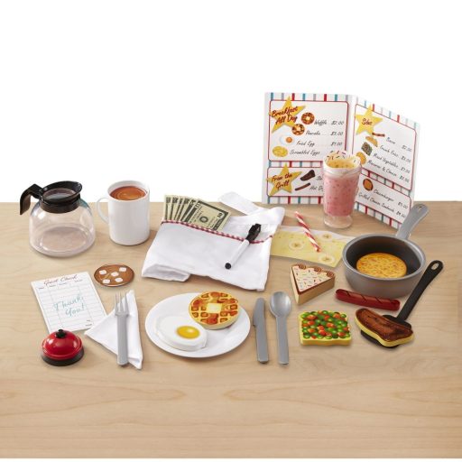 Melissa & Doug Sütés-főzés, bisztró játékszett
