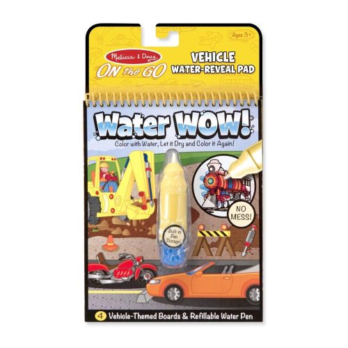 Melissa & Doug Kreatív játék, Rajzolás vízzel, járművek