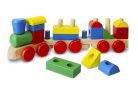 Melissa & Doug Fa készségfejlesztő játék, Építs vonatot