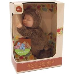 Anne Geddes babafigura-barna maci-23cm