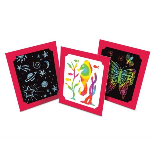 Melissa & Doug Kreatív játék -Képkarcoló deluxe szett