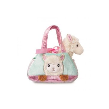 Fancy Pals 20 cm-es  alpaka plüssfigura  táskában 