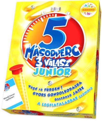 5 másodperc 3 válasz junior társasjáték