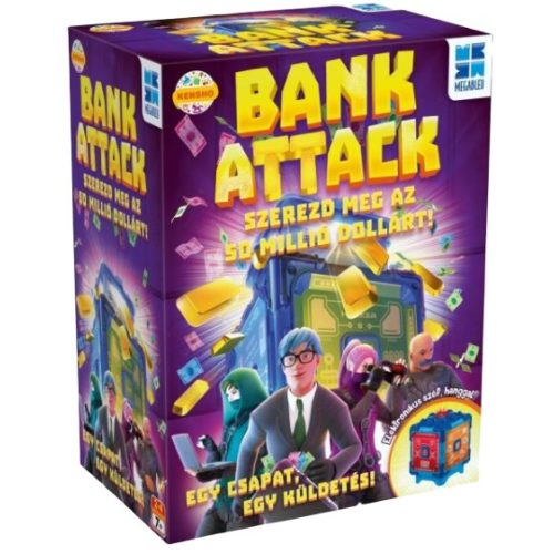  Bank attack társasjáték