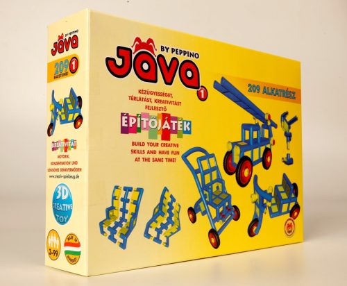 Java 1 építőjáték készlet- 209 db-os