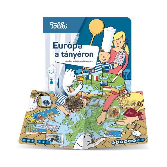 Tolki interaktív hangoskönyv - Európa a tányéron
