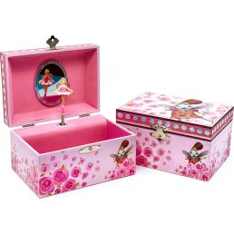 Zenélő ékszerdoboz forgó balerinával, tükörrel-Leto