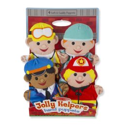 Melissa&Doug-bábjátékok jolly segítők