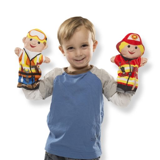 Melissa&Doug-bábjátékok jolly segítők