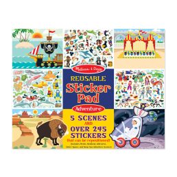   Melissa&Doug- kreatív játék újrahasználható matrica készlet