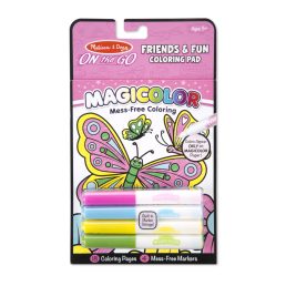   Melissa&Doug- kreatív játék mágikus színező füzet barátok és
