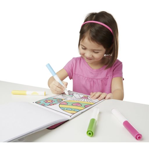 Melissa&Doug- kreatív játék mágikus színező füzet barátok és