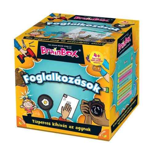 BrainBox Foglalkozások társasjáték