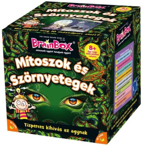 BrainBox Mítoszok és szörnyetegek társasjáték