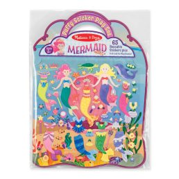 Melissa&Doug- kreatív játék pufi matrica készlet-sellők