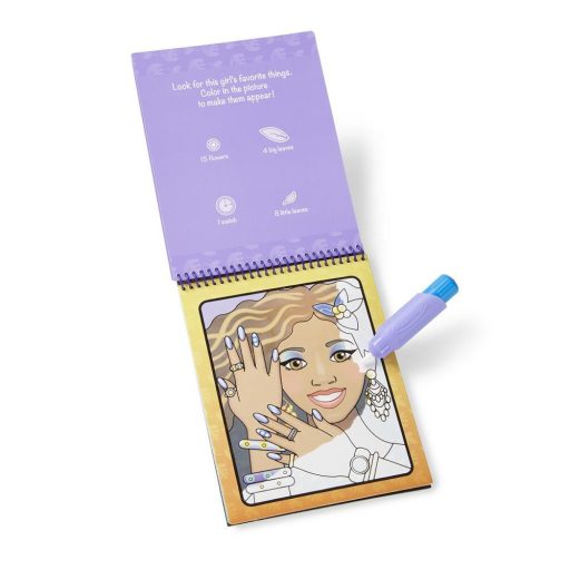 Melissa&Doug- kreatív játék rajzolás vízzel smink és