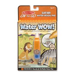   Melissa&Doug- kreatív játék rajzolás vízzel-szafari állatai