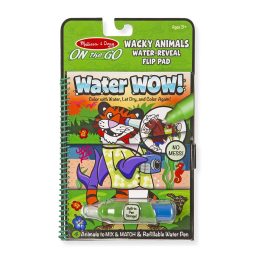   Melissa&Doug- kreatív játék rajzolás vízzel különleges állatok