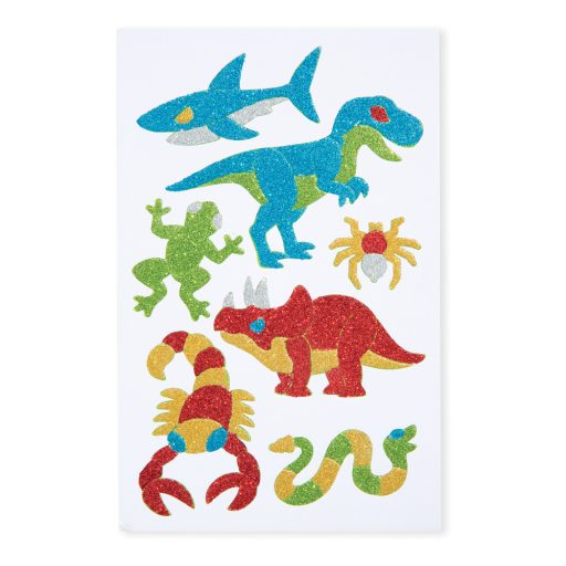 Melissa&Doug- kreatív játék -glitter pufi matrica készlet
