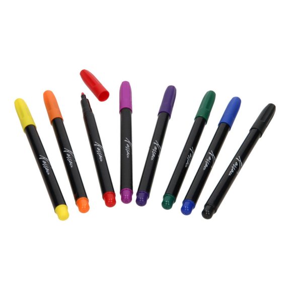 Nassau textil festő filctoll készlet 8 db-os CraftArt