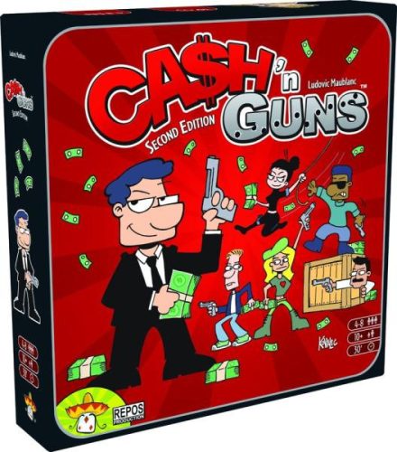 Cash 'n Guns 2. kiadás társasjáték       