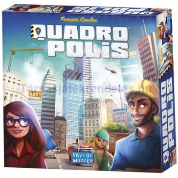 Quadropolis társasjáték       