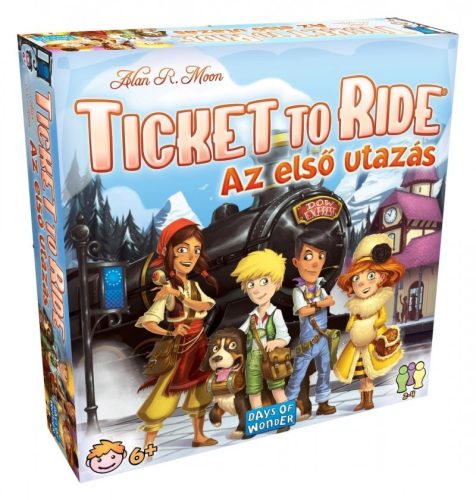Ticket to Ride - Az első utazás társasjáték       