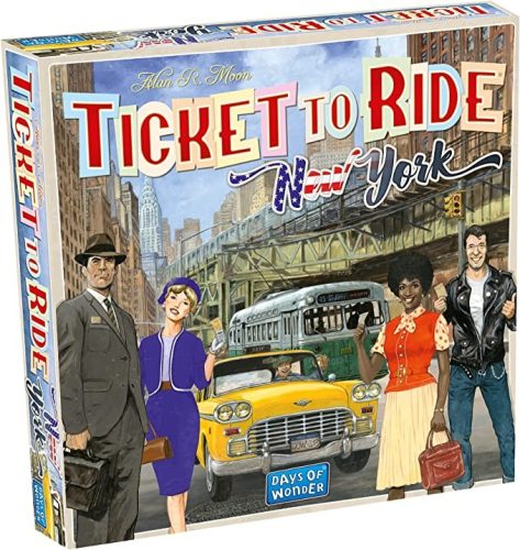 Ticket to Ride: New York társasjáték ( angol)