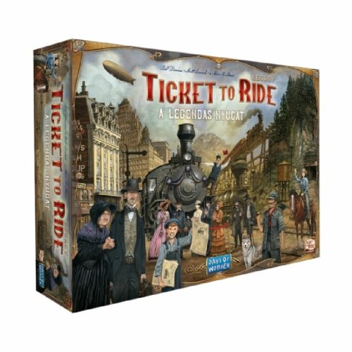 Ticket to Ride Legacy – A legendás nyugat társasjáték