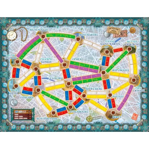  Ticket to Ride – Párizs társasjáték