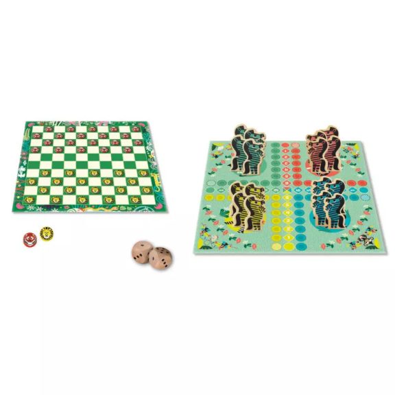 10 klasszikus társasjáték egy dobozban Auzou