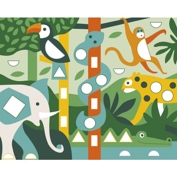 Mozaik matricázó készlet kicsiknek, Auzou