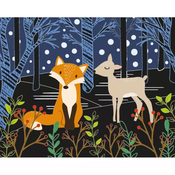 Karckép készítő, Téli képek Auzou